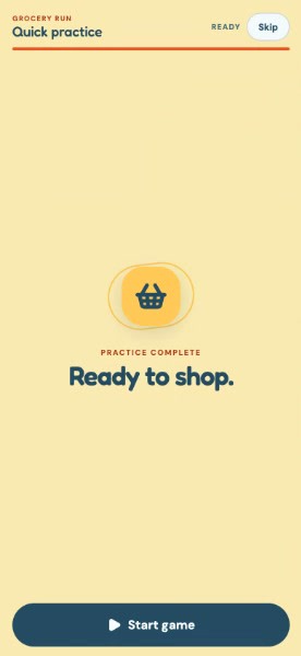 Grocery Run: You’re ready. Let’s play.